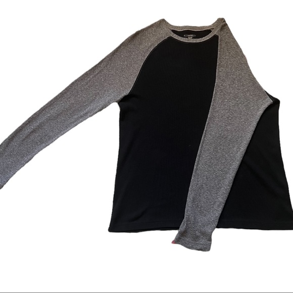 No Boundaries Long Sleeve Thermal Tee Shirt - Picture 1 of 3